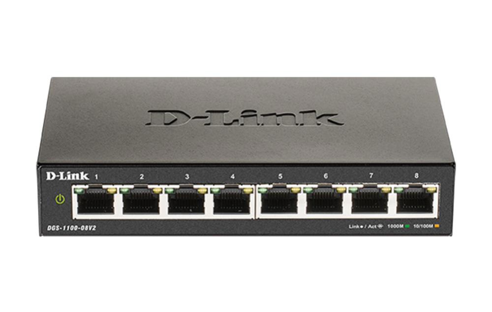D-Link 8-Port Smart Managed Switch