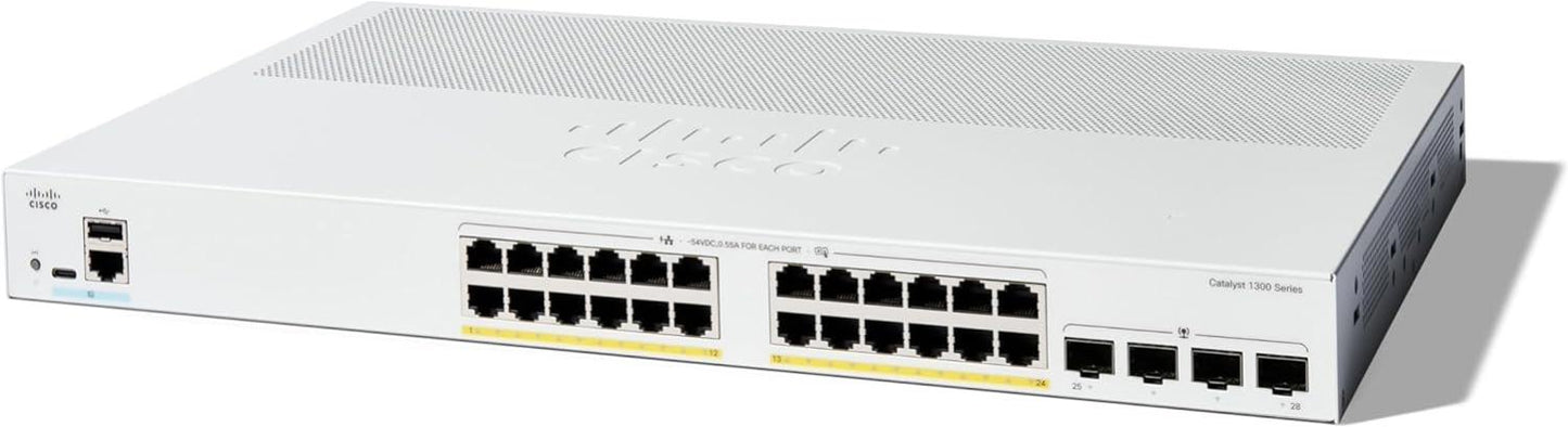 Cisco C1300 24-Port Gigabit PoE Switch