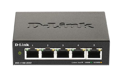 D-Link 5-Port Smart Managed Desktop Switch