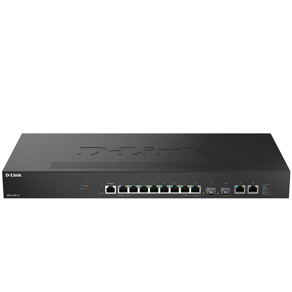 D-Link 12-Port MultiGigabit Smart Switch