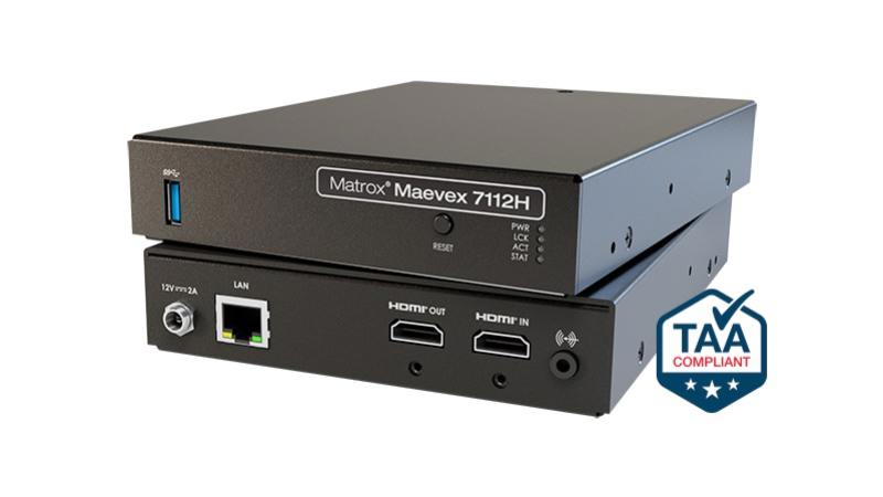 Matrox Maevex E7112H H.265 Encoder