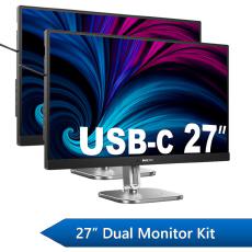Philips 27" Dual Monitor Dock Kit