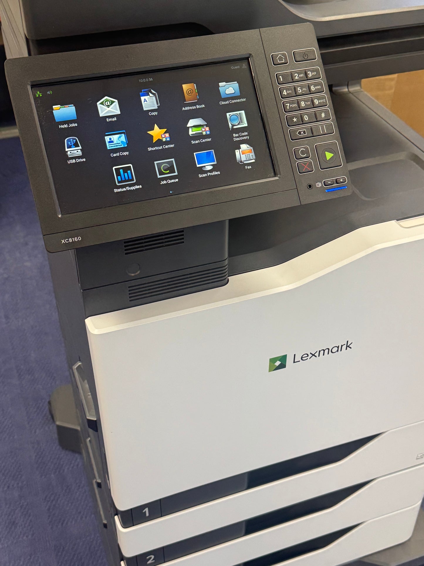 EX Demo Printer - Lexmark XC8160