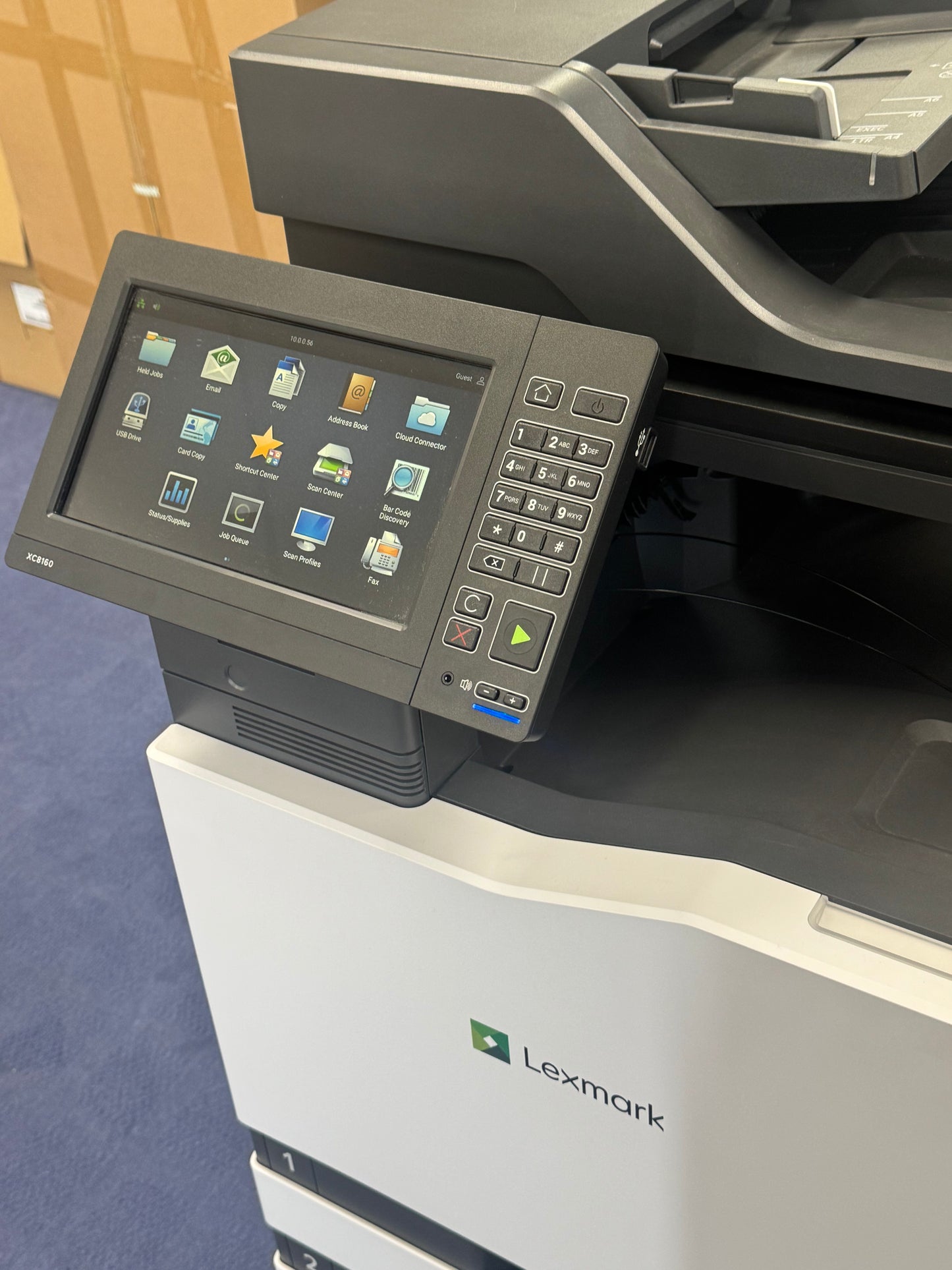 EX Demo Printer - Lexmark XC8160