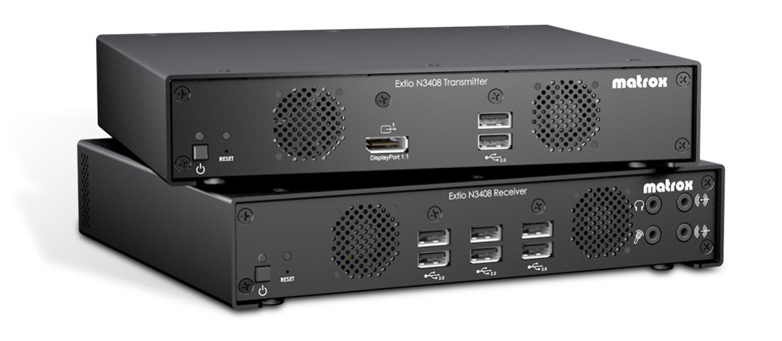 Matrox Extio 3 N3408RX KVM Receiver
